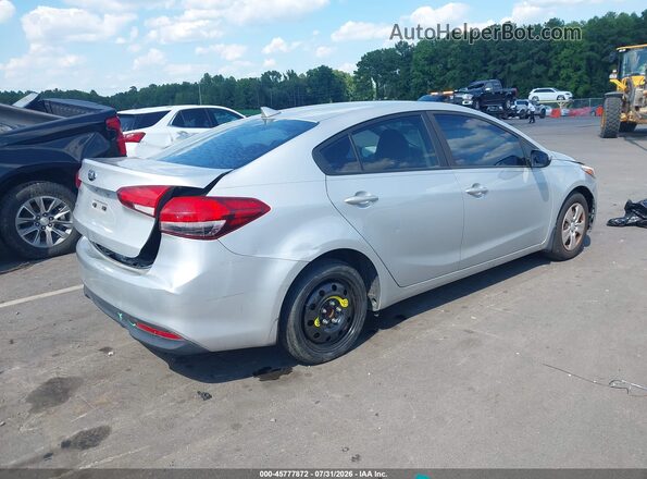 3KPFK4A73HE085474 2017 KIA FORTE Silver Հետևի աջ