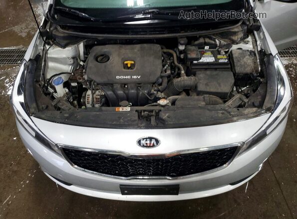 3KPFK4A73HE104279 2017 KIA FORTE Silver Սալոնի հետևի տեսք