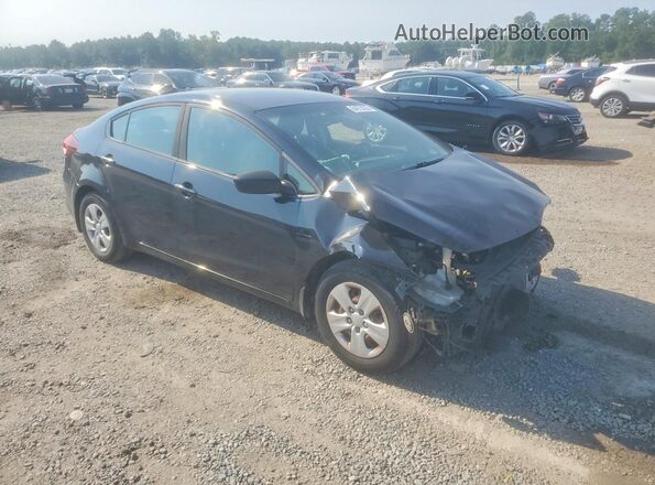 3KPFK4A73HE130848 2017 KIA FORTE Black Przód prawy