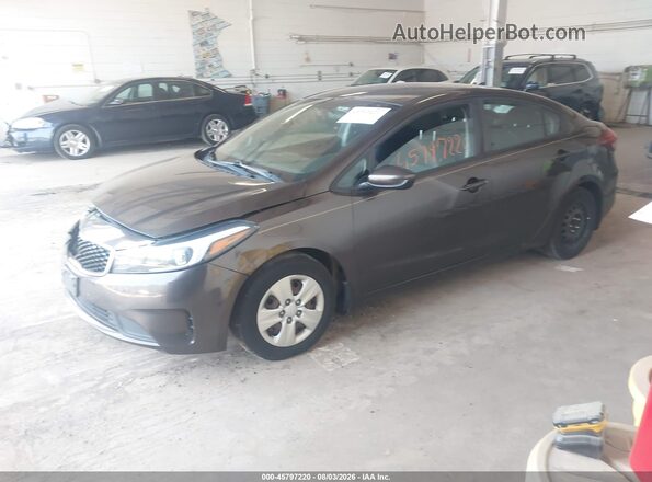 3KPFK4A73HE134334 2017 KIA FORTE Black Передня ліва чверть