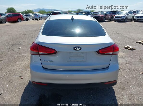 3KPFK4A74HE017779 2017 KIA FORTE Silver 