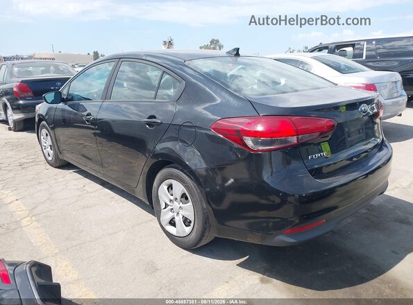 3KPFK4A74HE024375 2017 KIA FORTE Black Հետևի ձախ