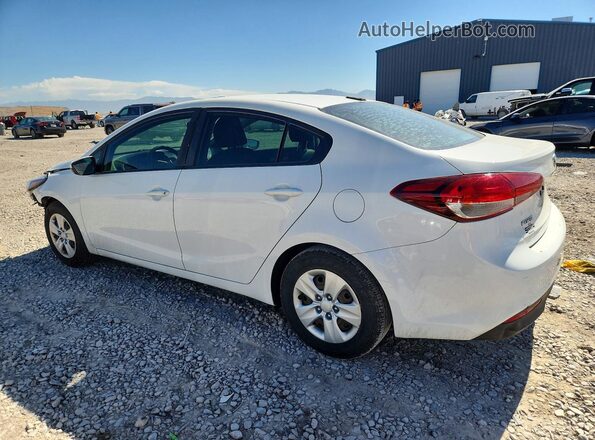 3KPFK4A74HE150784 2017 KIA FORTE White Rear left