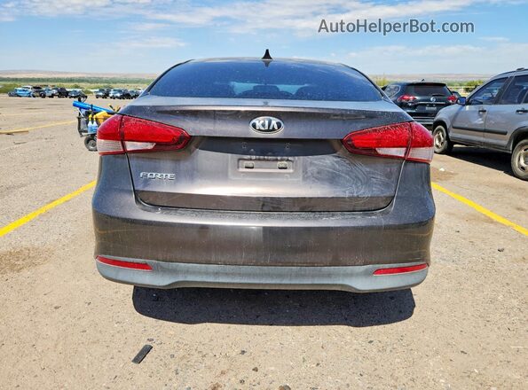 3KPFK4A75HE033764 2017 KIA FORTE Коричневый Вид сзади