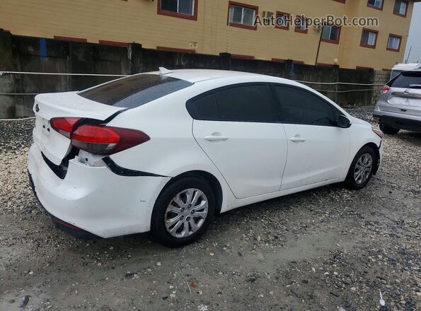 3KPFK4A75HE143164 2017 KIA FORTE White Trasero derecho