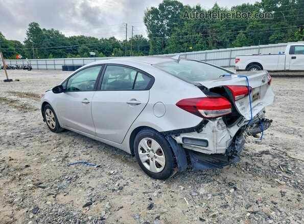 3KPFK4A75HE161034 2017 KIA FORTE Silver Задня ліва чверть