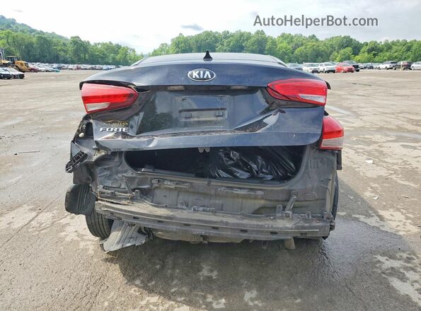3KPFK4A76HE053635 2017 KIA FORTE Black Rear view