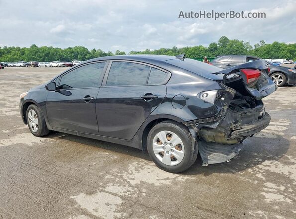 3KPFK4A76HE053635 2017 KIA FORTE Black Rear left