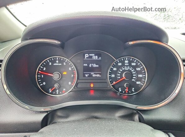 3KPFK4A76HE053635 2017 KIA FORTE Black Instrument cluster view