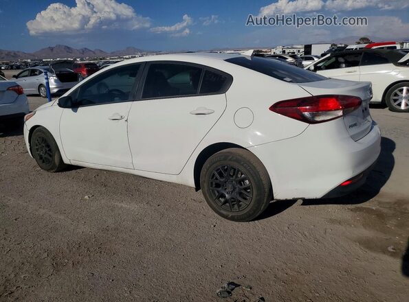 3KPFK4A76HE058334 2017 KIA FORTE White Задня ліва чверть
