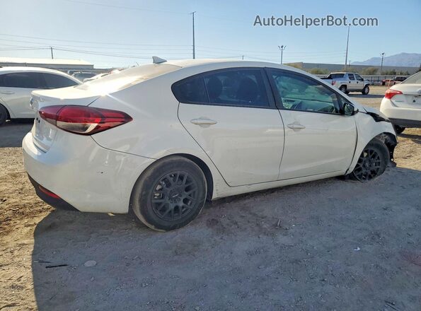 3KPFK4A76HE058334 2017 KIA FORTE White Задня права чверть