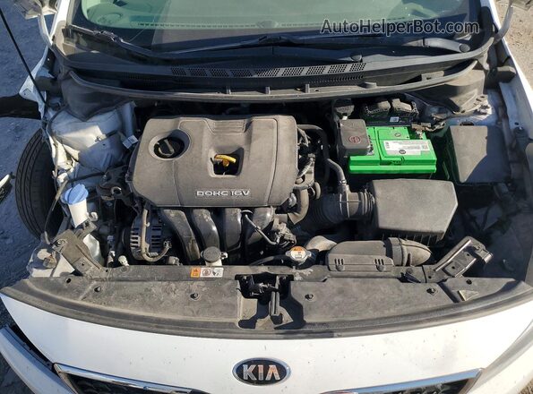 3KPFK4A76HE058334 2017 KIA FORTE White Вид задньої частини салону