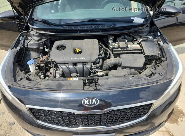 3KPFK4A76HE130357 2017 KIA FORTE Black 
