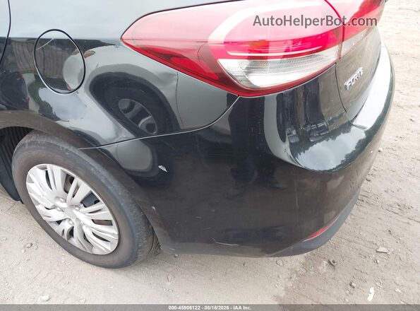 3KPFK4A76JE222638 2018 KIA FORTE Black Vista frontal