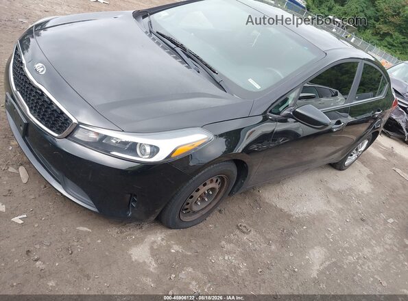 3KPFK4A76JE222638 2018 KIA FORTE Black Vista tres cuartos delantera izquierda