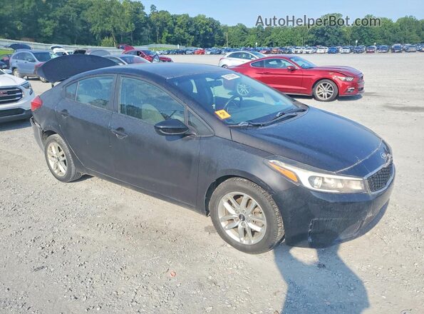 3KPFK4A77HE052266 2017 KIA FORTE Black Delantero derecho
