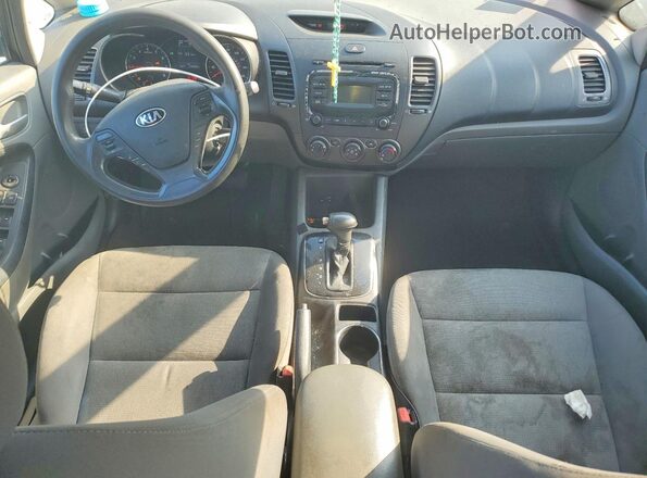3KPFK4A77HE052266 2017 KIA FORTE Black Vista del salpicadero