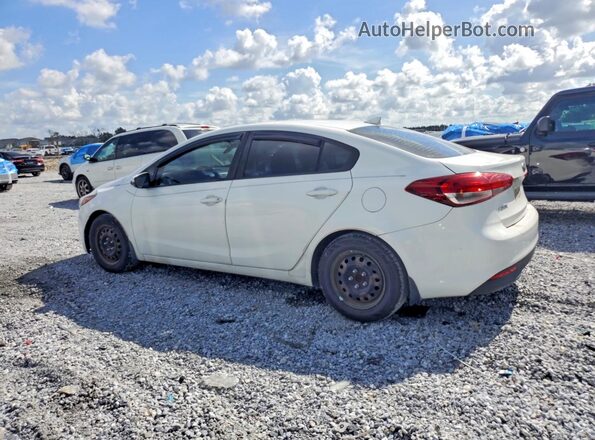 3KPFK4A77HE107637 2017 KIA FORTE Белый Задняя правая четверть