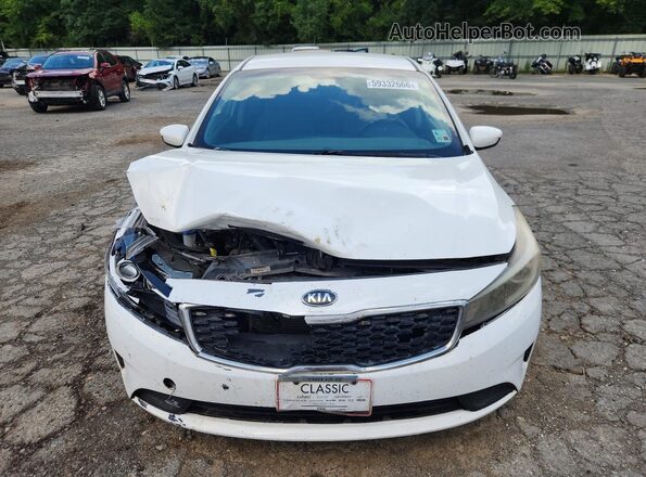 3KPFK4A77JE240176 2018 KIA FORTE White Vista frontal