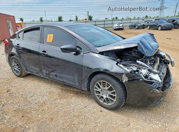 3KPFK4A77JE261562 2018 KIA FORTE Black Передня права чверть