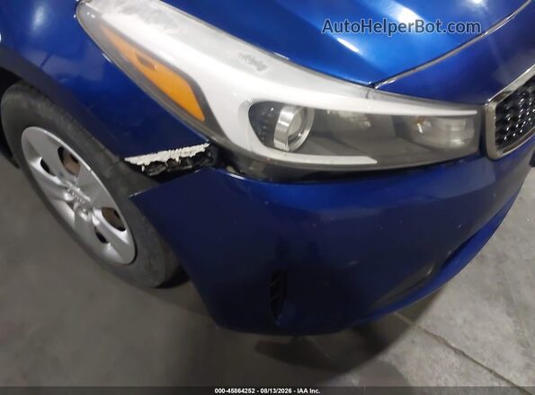 3KPFK4A77JE262176 2018 KIA FORTE Blue 