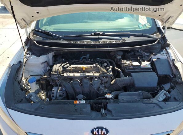 3KPFK4A78JE196236 2018 KIA FORTE White Rear interior view
