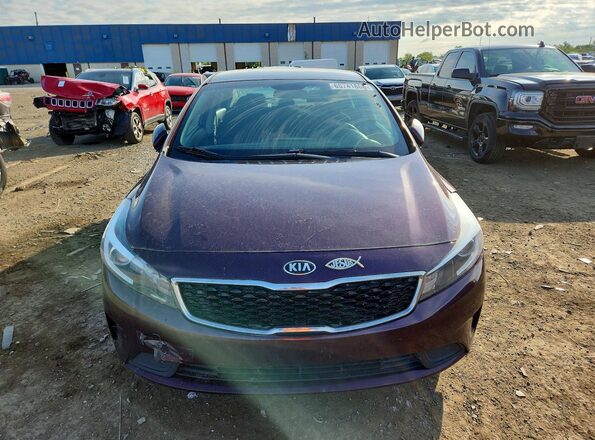 3KPFK4A78JE199475 2018 KIA FORTE Бордовый Вид спереди