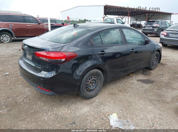 3KPFK4A78JE243376 2018 KIA FORTE Black Tył prawy