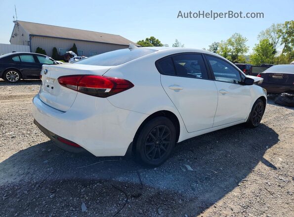 3KPFK4A78JE247153 2018 KIA FORTE Белый Задняя правая четверть