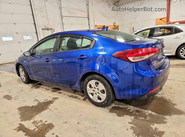 3KPFK4A78JE258749 2018 KIA FORTE Blue Tył lewy