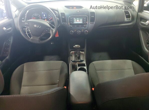 3KPFK4A78JE276362 2018 KIA FORTE Burgundy Առջևի վահանակի տեսք