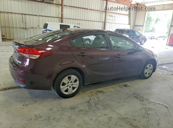 3KPFK4A78JE276362 2018 KIA FORTE Burgundy Հետևի աջ