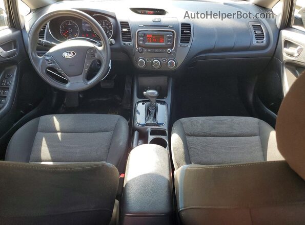 3KPFK4A79HE015803 2017 KIA FORTE Black Առջևի վահանակի տեսք