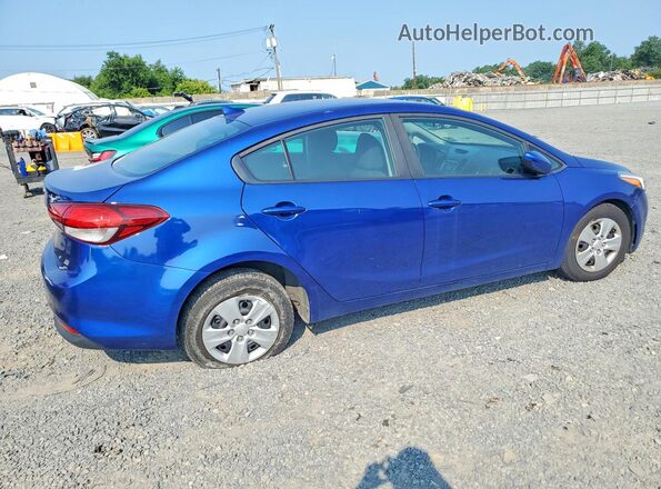 3KPFK4A79HE139117 2017 KIA FORTE Blue Tył prawy