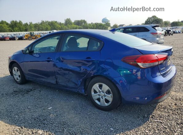 3KPFK4A79HE139117 2017 KIA FORTE Blue Tył lewy