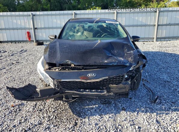 3KPFK4A7XHE013722 2017 KIA FORTE Black Widok z przodu