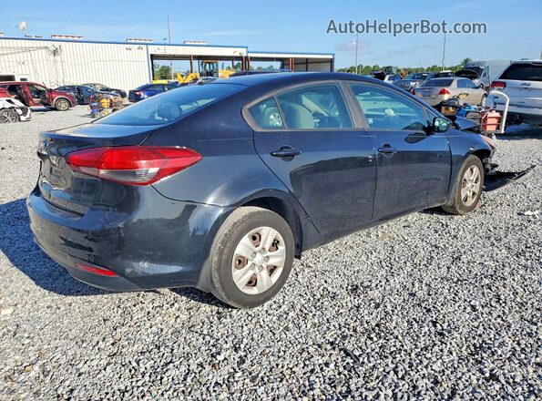 3KPFK4A7XHE013722 2017 KIA FORTE Black Tył prawy