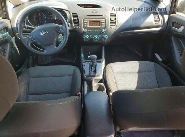3KPFK4A7XHE081700 2017 KIA FORTE Gray წინა პანელის ხედი