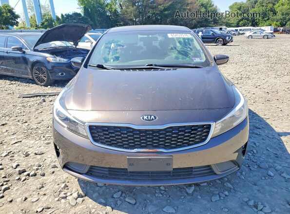 3KPFK4A7XHE081700 2017 KIA FORTE Gray წინა ხედი