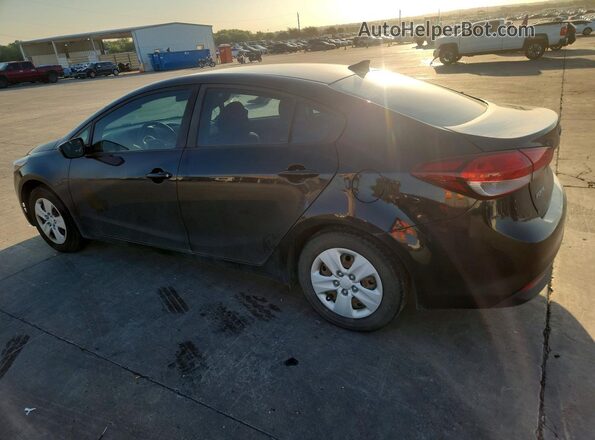 3KPFK4A7XHE083611 2017 KIA FORTE Black Հետևի ձախ
