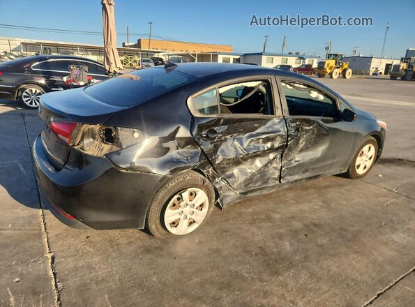3KPFK4A7XHE083611 2017 KIA FORTE Black Հետևի աջ