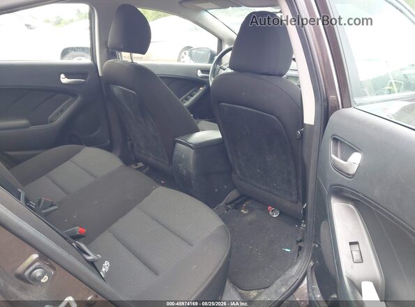 3KPFK4A7XJE201145 2018 KIA FORTE Gray Widok naklejki z numerem VIN