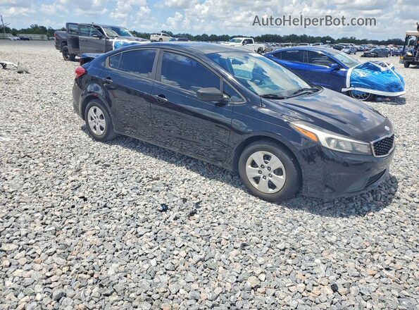 3KPFK4A7XJE220326 2018 KIA FORTE Black Delantero derecho