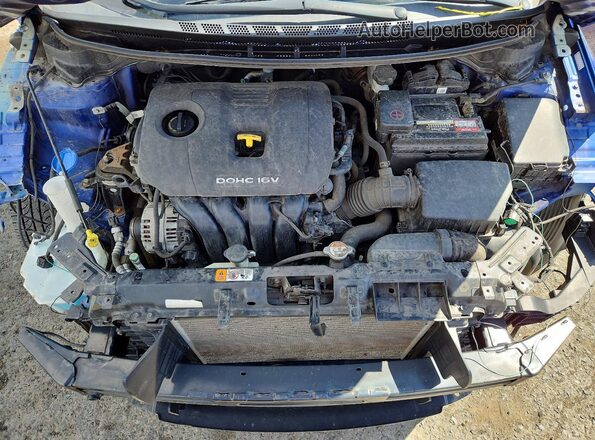 3KPFL4A70HE033605 2017 KIA FORTE Blue 
