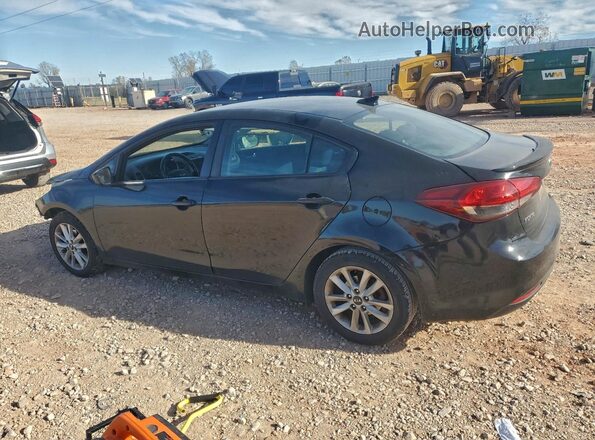 3KPFL4A70HE109727 2017 KIA FORTE Black უკანა მარცხენა