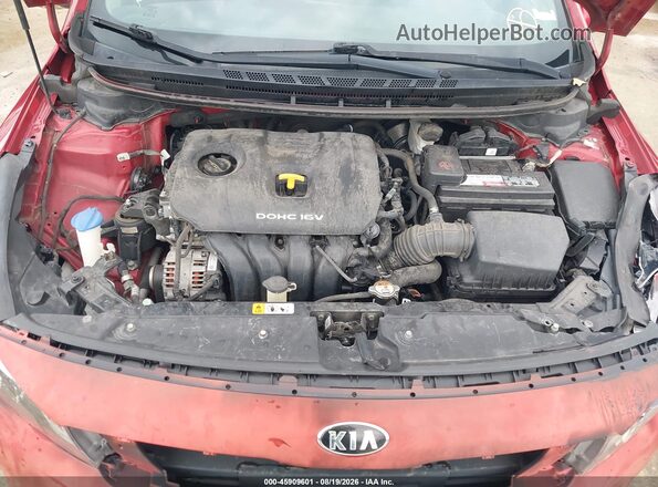 3KPFL4A70HE152951 2017 KIA FORTE Red Vista trasera