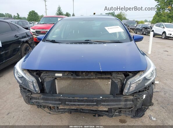 3KPFL4A70HE159253 2017 KIA FORTE Синий Вид задней части салона
