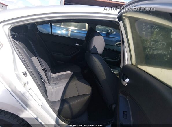 3KPFL4A71HE003027 2017 KIA FORTE Silver VIN sticker view