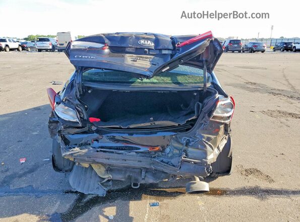 3KPFL4A71HE042362 2017 KIA FORTE Черный Вид сзади