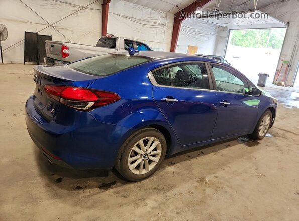3KPFL4A71HE123359 2017 KIA FORTE Blue Задня права чверть
